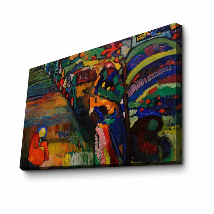 Wallity Lienzo Decorativo Vasili Kandinsky 45 x 70 cm